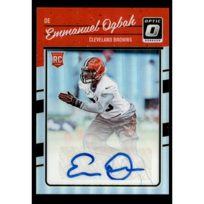 2016 Donruss Optic Rookie Signatures Holo #115 Emmanuel Ogbah