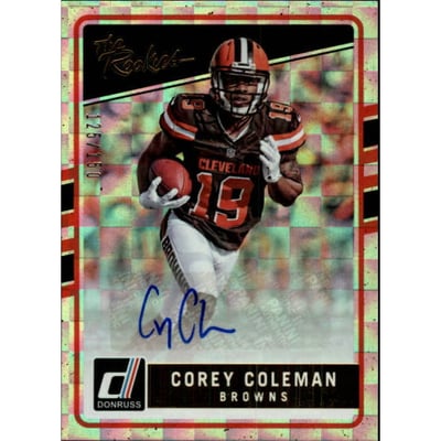 2016 Donruss The Rookies Autographs #4 Corey Coleman/150