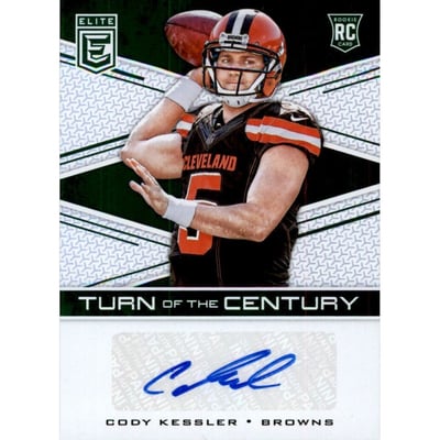 2016 Elite Turn of the Century Autographs Green #TCACK Cody Kessler