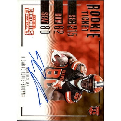 2016 Panini Contenders #375 Ricardo Louis AU/199* SP