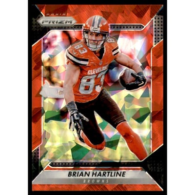 2016 Panini Prizm Prizms Red Crystals #158 Brian Hartline