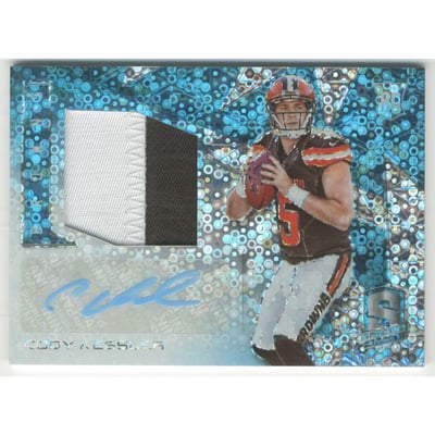 2016 Panini Spectra Neon Blue #190 Cody Kessler JSY AU
