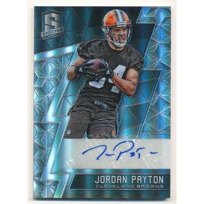 2016 Panini Spectra #222 Jordan Payton AU RC