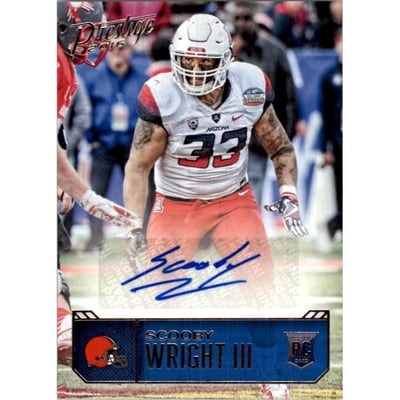 2016 Prestige Rookie Autographs #81 Scooby Wright III