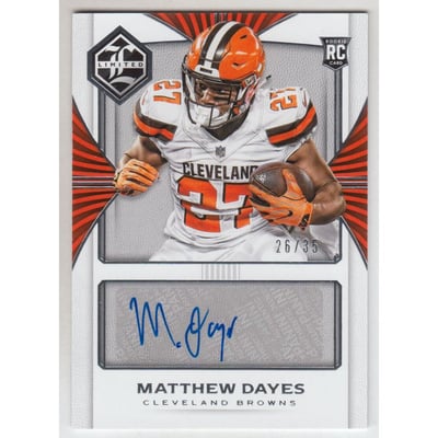 2017 Limited Silver Spotlight #197 Matthew Dayes AU/35