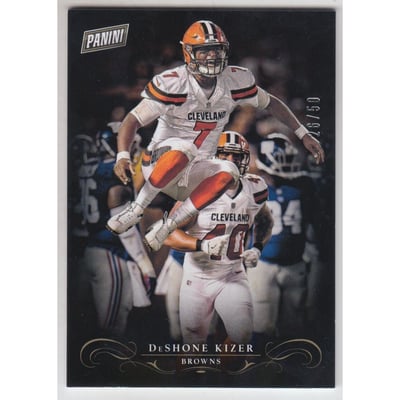 2017 Panini Black Friday Panini Collection Decoy #15 DeShone Kizer