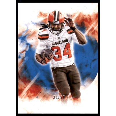 2017 Panini Origins Blue #92 Isaiah Crowell