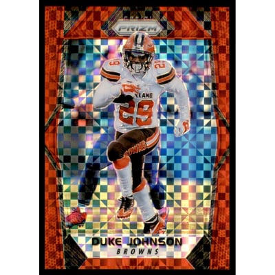 2017 Panini Prizm Prizms Red Power #13 Duke Johnson
