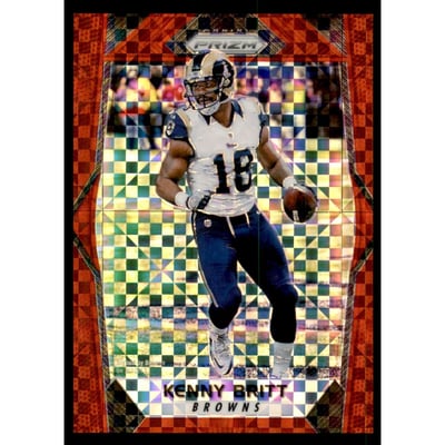 2017 Panini Prizm Prizms Red Power #60 Kenny Britt