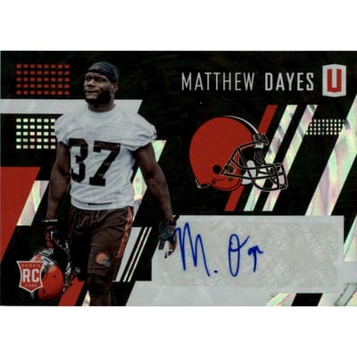 2017 Panini Unparalleled Rookie Autographs #204 Matthew Dayes/199