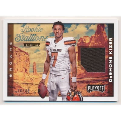 2017 Playoff Rookie Stallions Jerseys Kickoff #15 DeShone Kizer