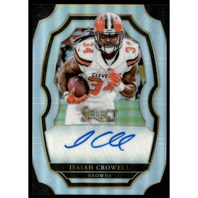 2017 Select Signatures Prizm #6 Isaiah Crowell/199