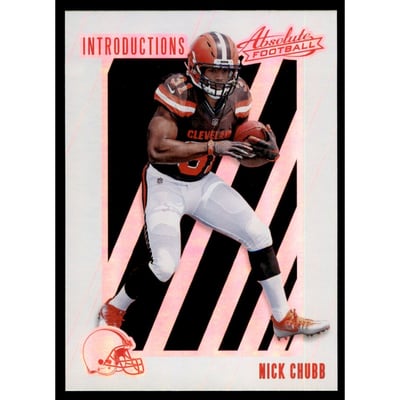 2018 Absolute Introductions #8 Nick Chubb