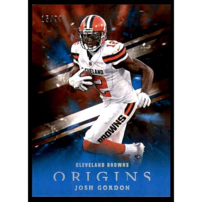 2018 Panini Origins Blue #9 Josh Gordon