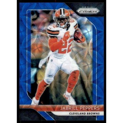 2018 Panini Prizm Prizms Blue Scope #151 Jabrill Peppers