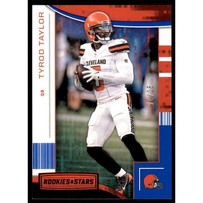 2018 Rookies and Stars Red and Blue #69 Tyrod Taylor