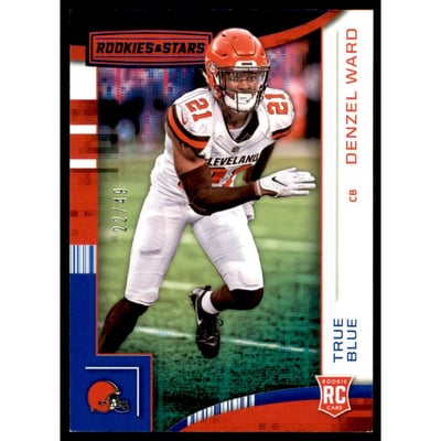 2018 Rookies and Stars True Blue #141 Denzel Ward