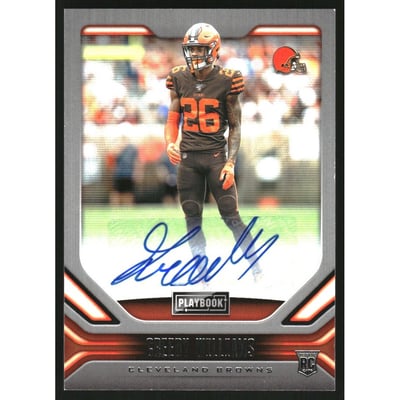 2019 Panini Playbook Rookie Signatures #148 Greedy Williams
