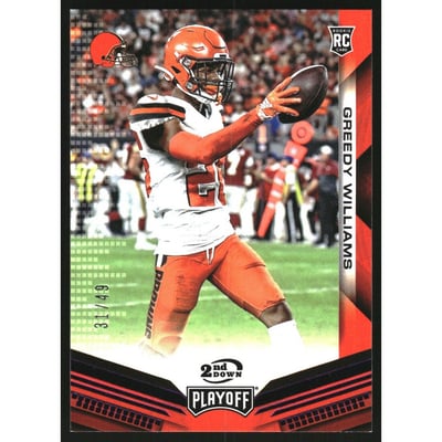 2019 Playoff 2nd Down #248 Greedy Williams