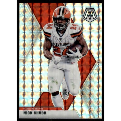 2020 Panini Mosaic Mosaic #53 Nick Chubb