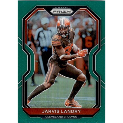 2020 Panini Prizm Prizms Green #58 Jarvis Landry