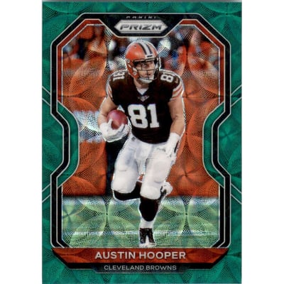 2020 Panini Prizm Prizms Green Scope #60 Austin Hooper