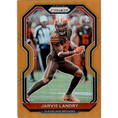 2020 Panini Prizm Prizms Orange #58 Jarvis Landry
