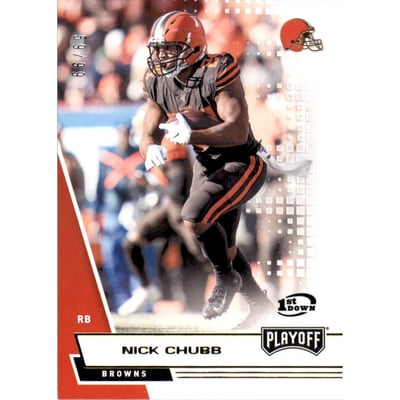 2020 Playoff 1st Down #41 Nick Chubb