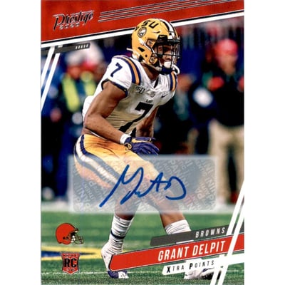 2020 Prestige Xtra Points Signatures #239 Grant Delpit