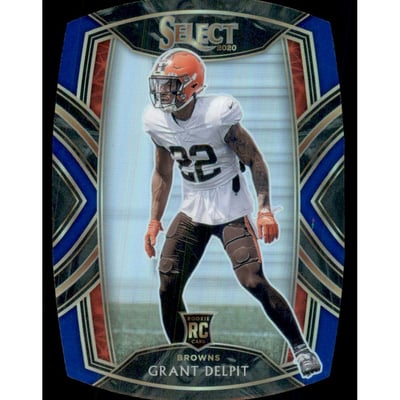 2020 Select Prizm Blue Die Cut #294 Grant Delpit