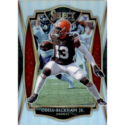 2020 Select Prizm Silver #124 Odell Beckham Jr.