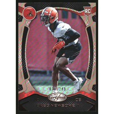 2021 Certified Mirror Bronze #153 Greg Newsome II