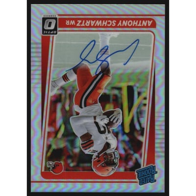 2021 Donruss Optic Rated Rookies RPS Autographs Holo #231 Anthony Schwartz/125