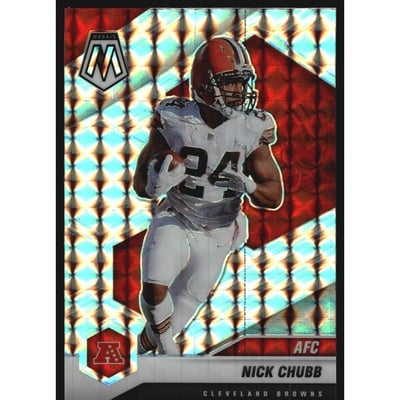 2021 Panini Mosaic Mosaic #231 Nick Chubb AFC