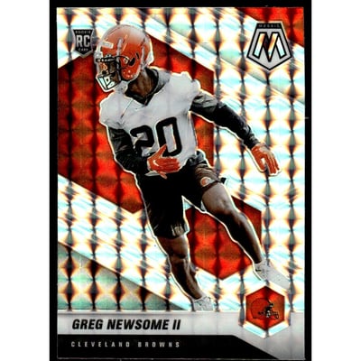 2021 Panini Mosaic Mosaic #346 Greg Newsome II