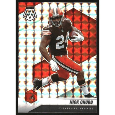 2021 Panini Mosaic Mosaic #53 Nick Chubb