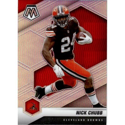 2021 Panini Mosaic Silver #53 Nick Chubb