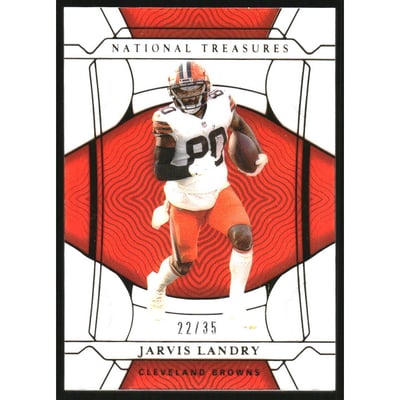 2021 Panini National Treasures Gold #70 Jarvis Landry