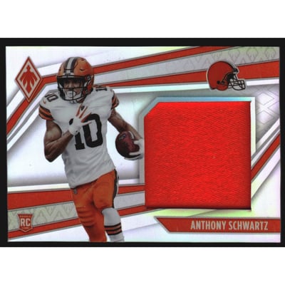 2021 Panini Phoenix Rookie Jumbo Memorabilia #9 Anthony Schwartz