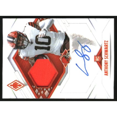 2021 Panini Phoenix Rookie Premiere Jersey Autographs #28 Anthony Schwartz/299