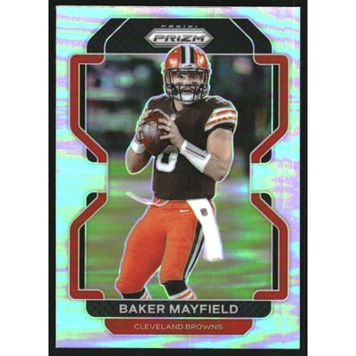 2021 Panini Prizm Prizms Silver #263 Baker Mayfield