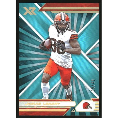 2021 Panini XR Teal #23 Jarvis Landry