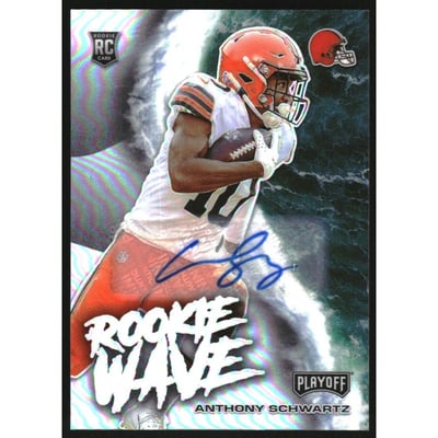 2021 Playoff Rookie Wave Signatures #27 Anthony Schwartz/99