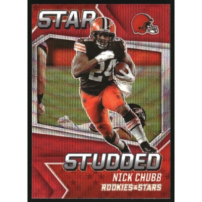 2021 Rookies and Stars Star Studded Red Wave #5 Nick Chubb