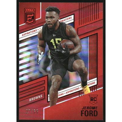 2022 Elite Aspirations #168 Jerome Ford/66