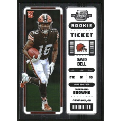 2022 Panini Contenders Optic #69 David Bell RC