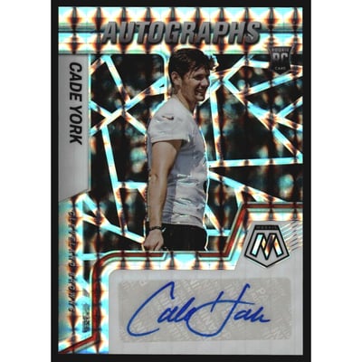 2022 Panini Mosaic Rookie Autographs Mosaic #99 Cade York