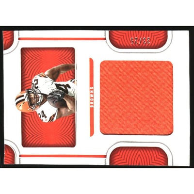 2022 Panini National Treasures Tremendous Treasures Holo Silver #27 Nick Chubb