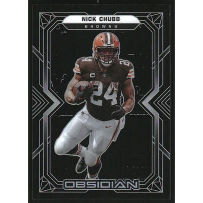 2022 Panini Obsidian #26 Nick Chubb