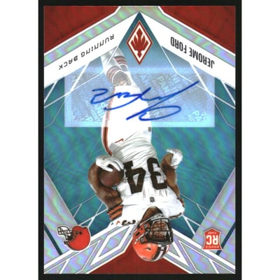 2022 Panini Phoenix Autographs Blue #149 Jerome Ford/25